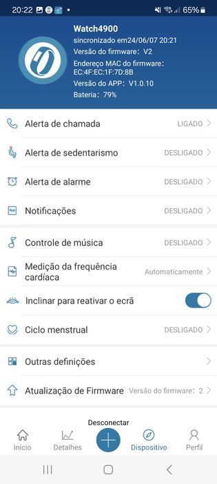 Smartwatch Hama 4900 azul