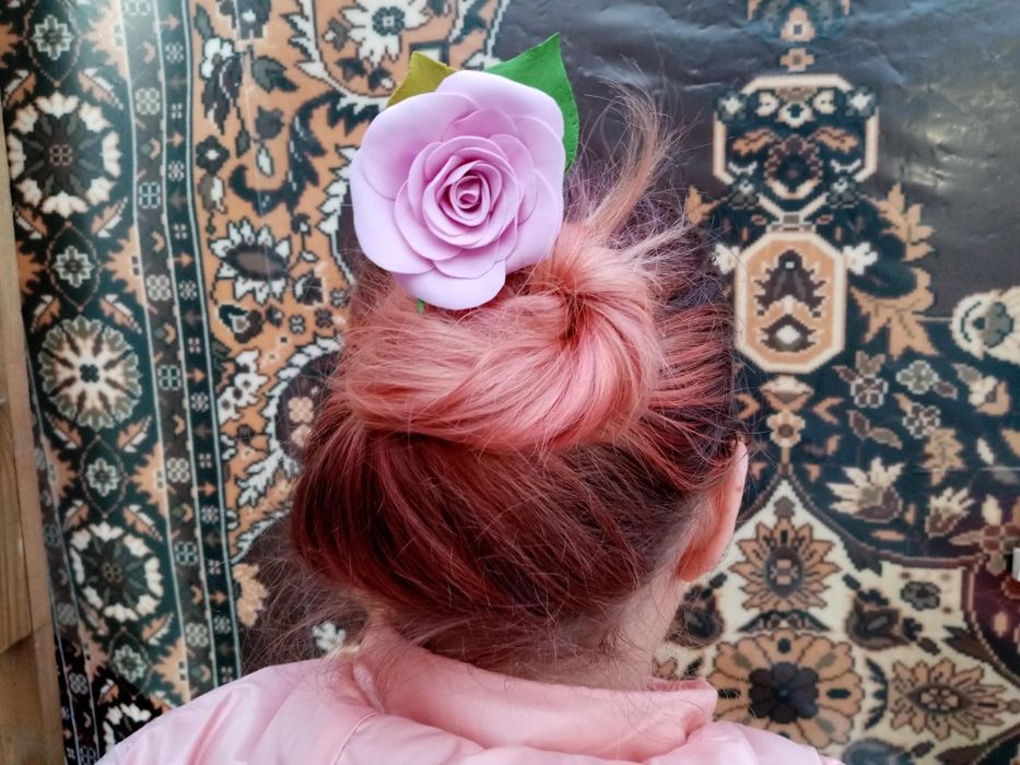 Заколка для волосся, шпилька дерев'яна