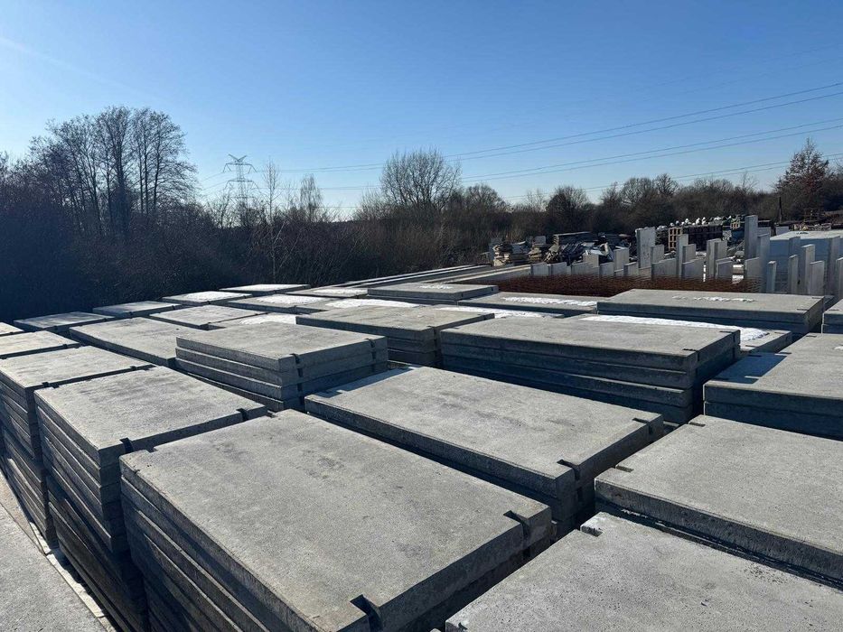 Mała płyta drogowa 150x100X12,5cm małe płyty drogowe prefabrykat drogi