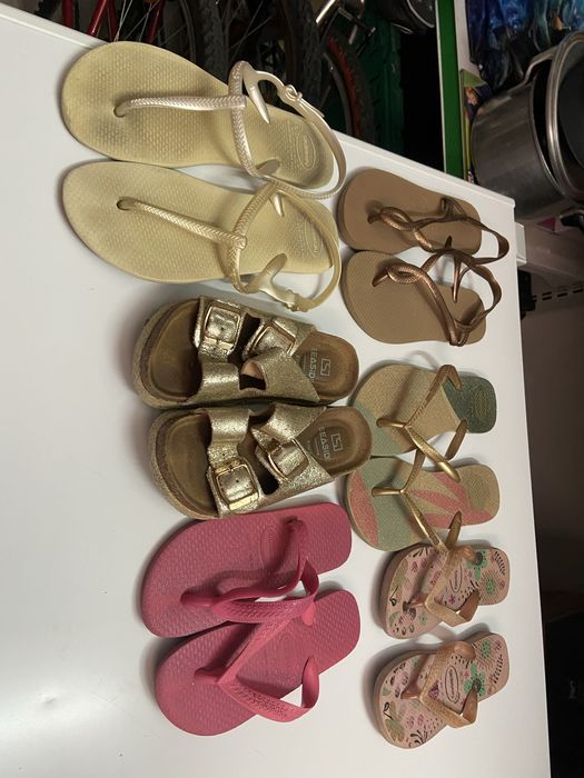 Havaianas de varias cores