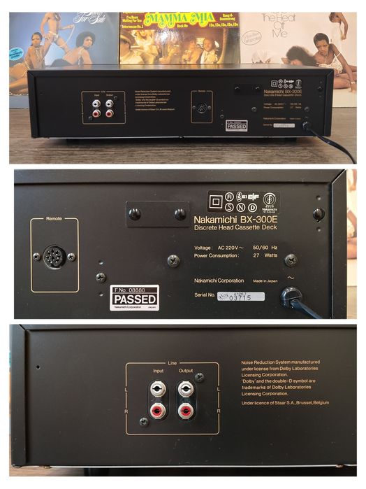 NAKAMICHI BX-300E Stereo Cassette Deck  1984-87