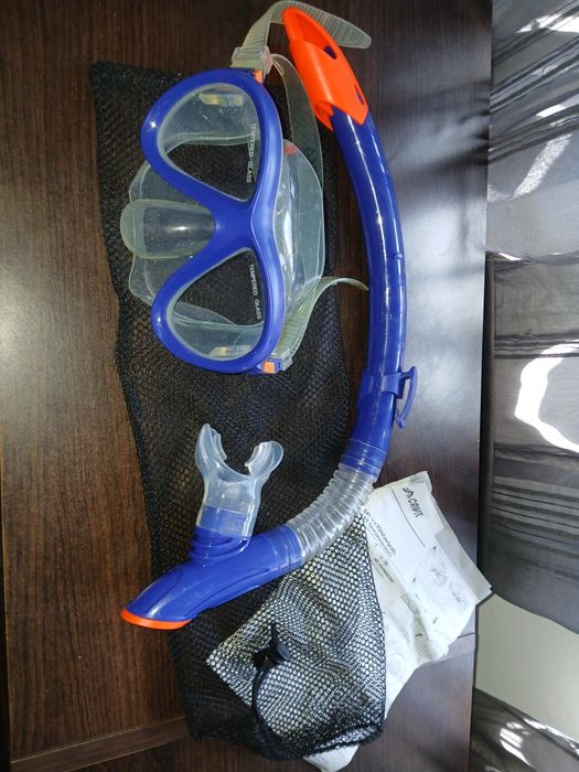 Oculos e Snorkel Crivit para mergulho