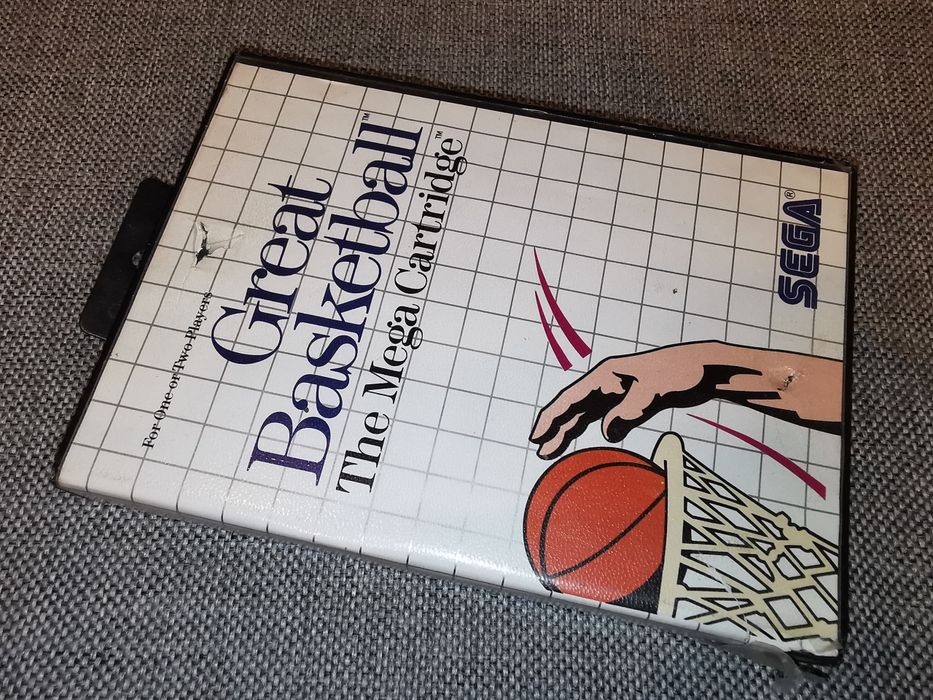 Great Basketball SEGA MASTER SYSTEM gra (oryginał testowany) rzadkość na rynku SKLEP Ursus