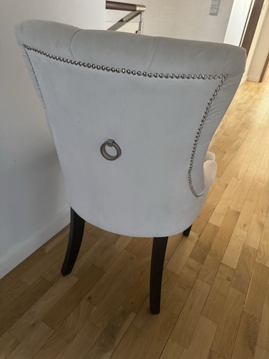 Fotel krzesło glamour