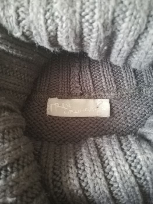 Szara Sukienko-tunika rozm. S/M ciepła.