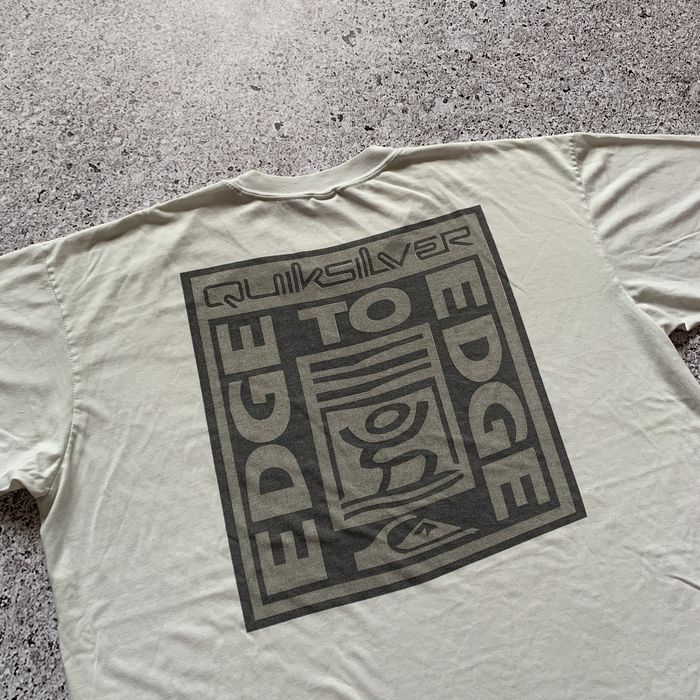 Quiksilver To Edge No Parking Футболка Vintage 90’s Streetwear