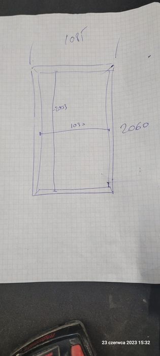 Drzwi metalowe dwuskrzydłowe