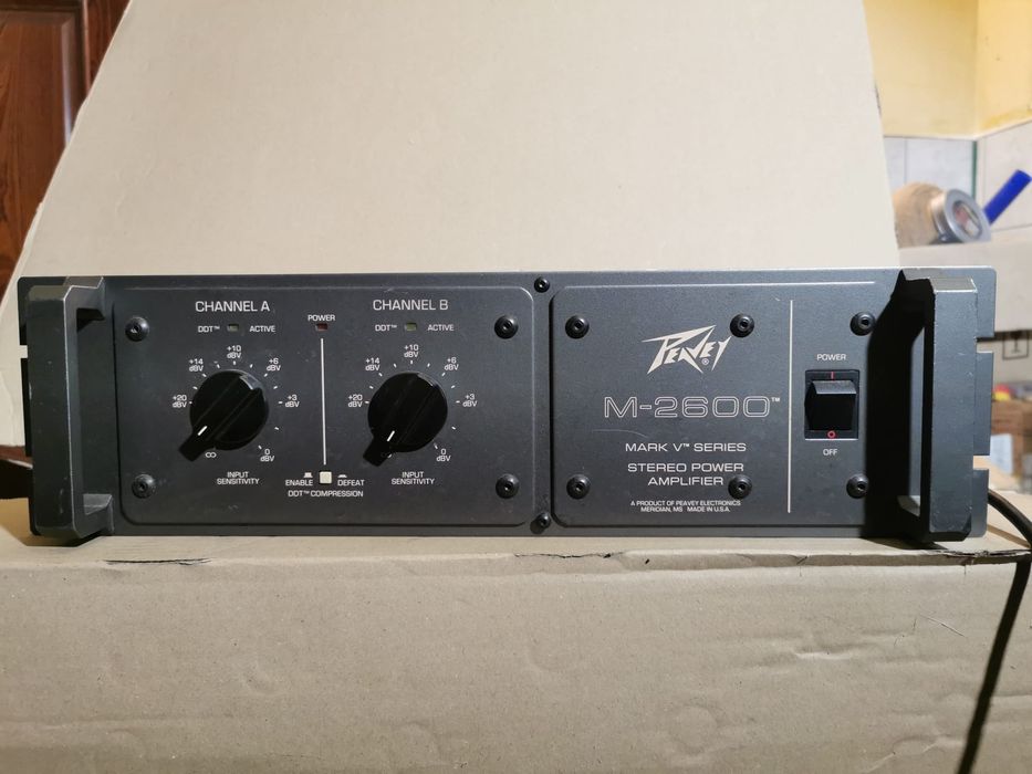 Końcówka mocy PEAVEY M2600 Tomaszów Lubelski • OLX.pl