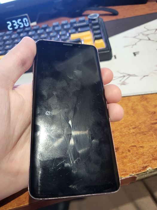 samsung s9 4/64 разбитое заднее стекло