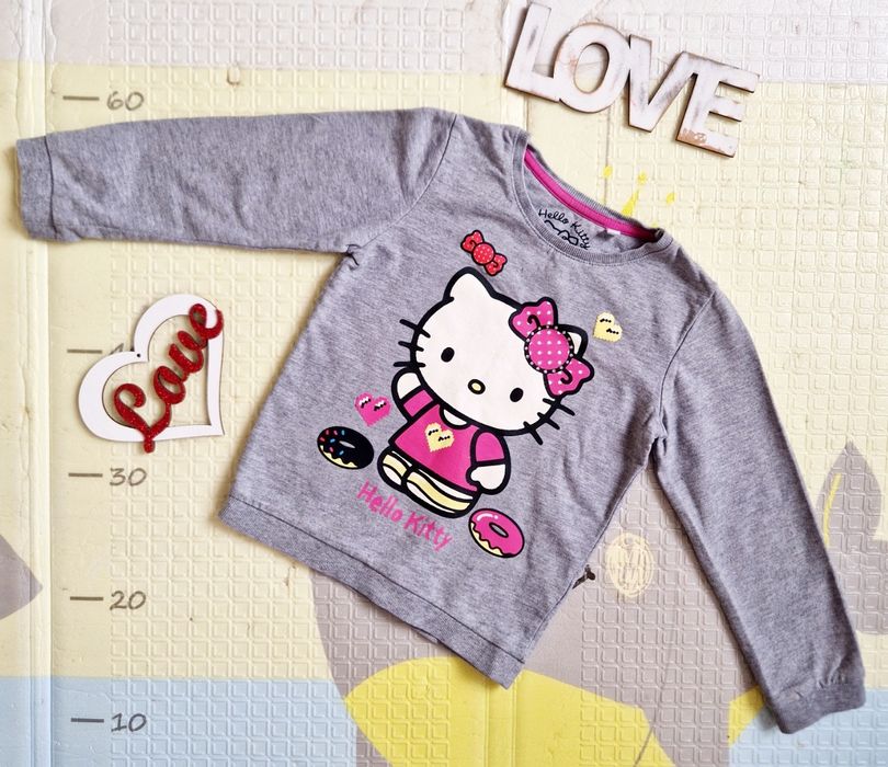 Світшот C&A Hello Kitty дівчинка 4-5 р батнік худі светр кофта
