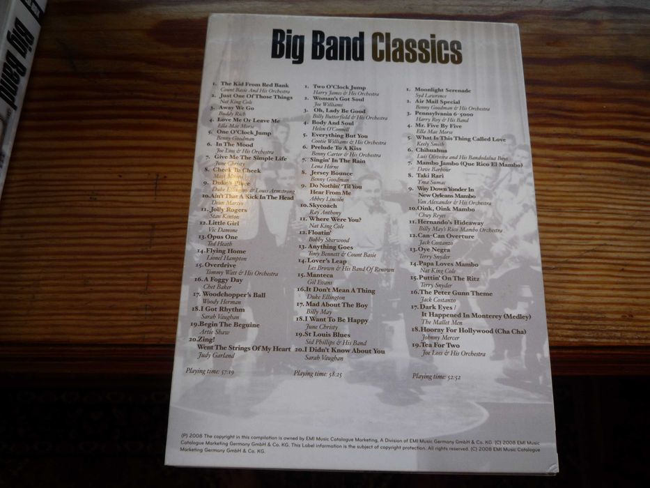 3 CD-BOX Big Band Classics
