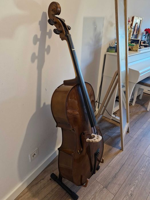Violoncelo Stentor Student II 4/4 + acessórios – Como novo