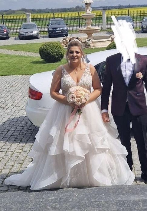 Suknia ślubna Justin Alexander PLUS SIZE rozm. 46