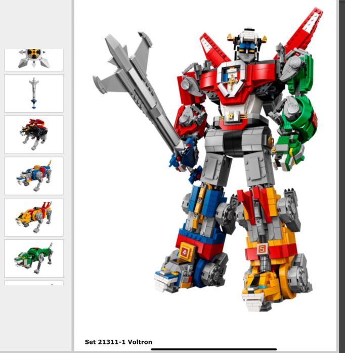 Lego Voltron (21311)