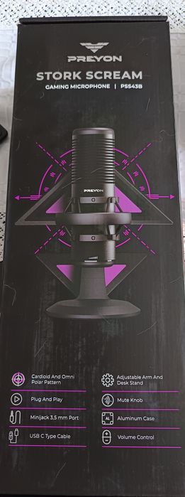 Mikrofon Stork Scream PSS43B