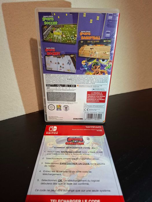 Junior League Sports 3 in 1 Collection Nintendo Switch Código e Caixa