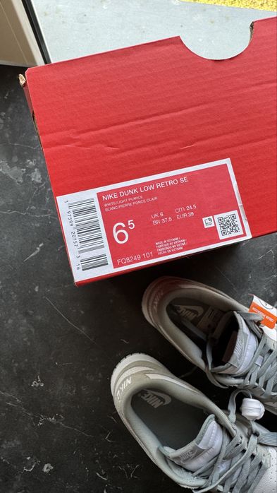 Nike Dunk Low Retro SE Leather/Suede rozmiar 39 wkładka 24.5 cm