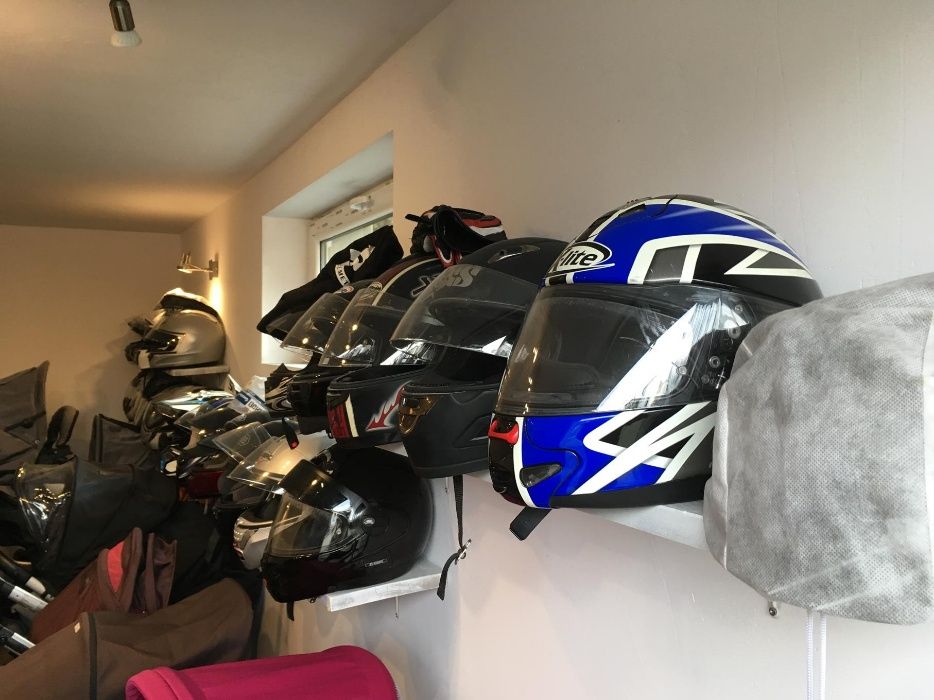 Używane firmowe kaski motocyklowe