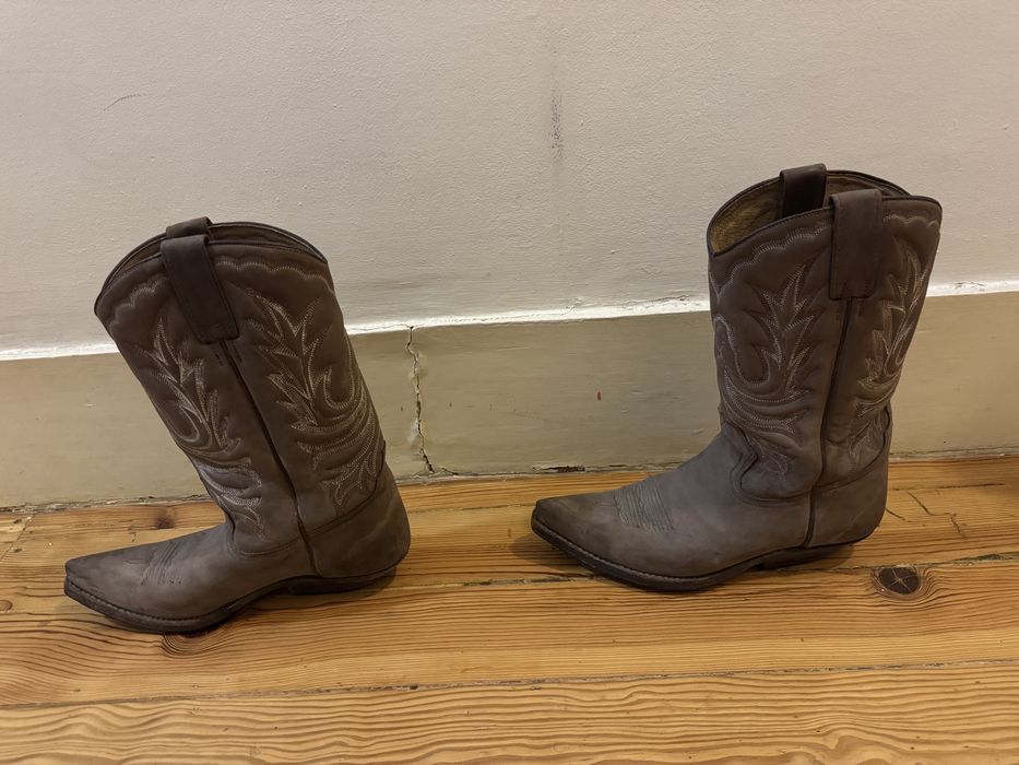 Botas de cowboy em pele Cavaliers