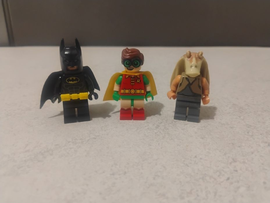 Figurki LEGO Batman Robin Jar jar binks