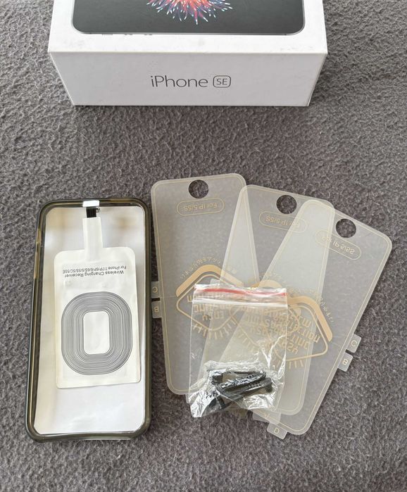 Apple iPhone SE 32GB Space Gray | Igła | NOWA BATERIA, 100% | Pudełko + MEGA ZESTAW