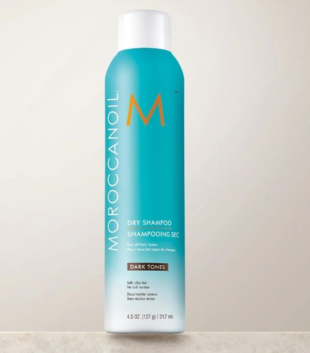 Moroccanoil Suchy Szampon Włosy Ciemne Nie Pozostawia Osadu 217ml