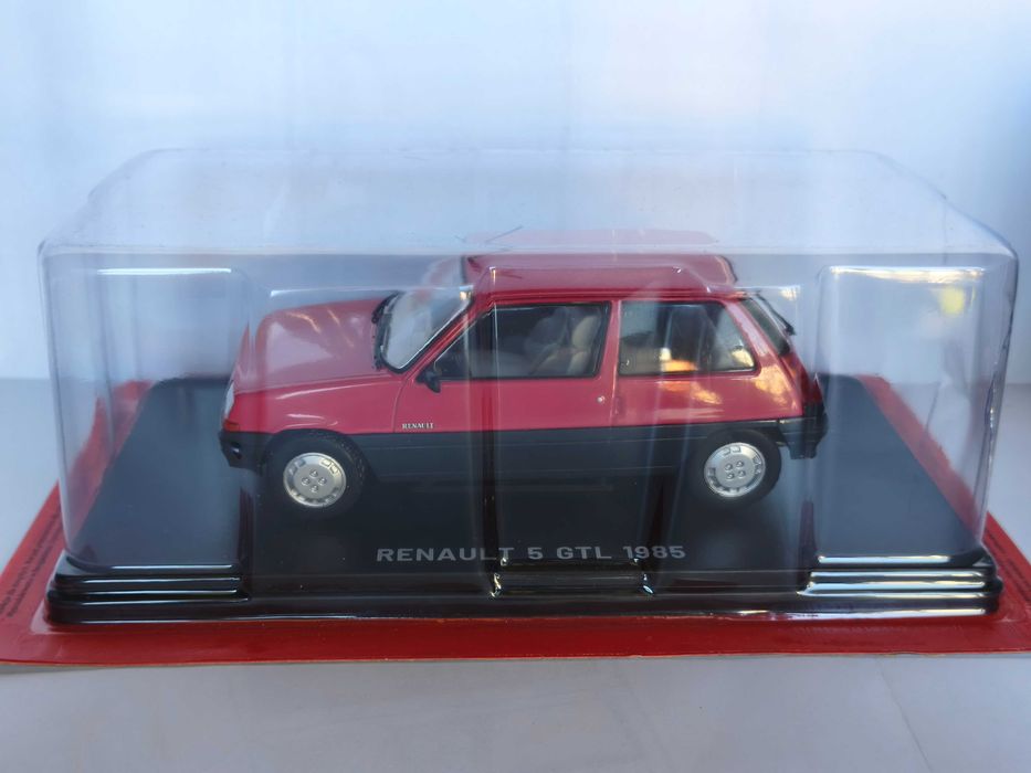 Renault 5 GTL / skala 1:24 / Samochody PRL Hachette / kultowe auta / Modele kolekcjonerskie / nie Deagostini