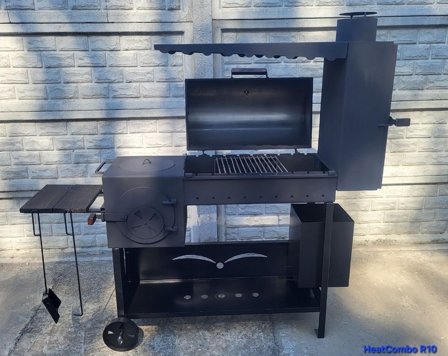 5мм•100% НЕ ПОВЕДЕ• Мангал Коптильня Смокер з Печкой под казан