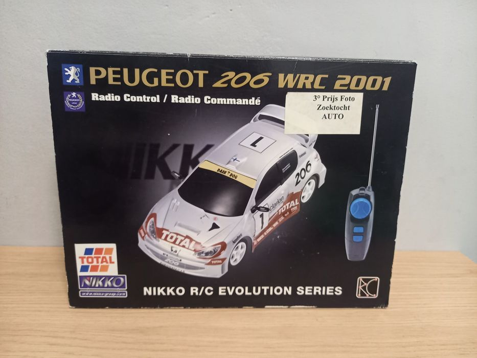 Zabawka rc Peugeot 206
