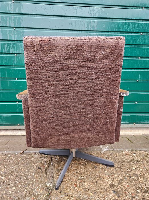 Fotel obrotowy RETRO PRL klubowy VINTAGE