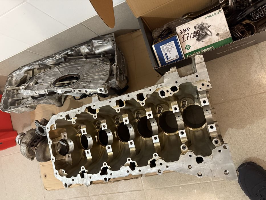 Блок, шортблок, піддон, поршня, BMW B58B30C