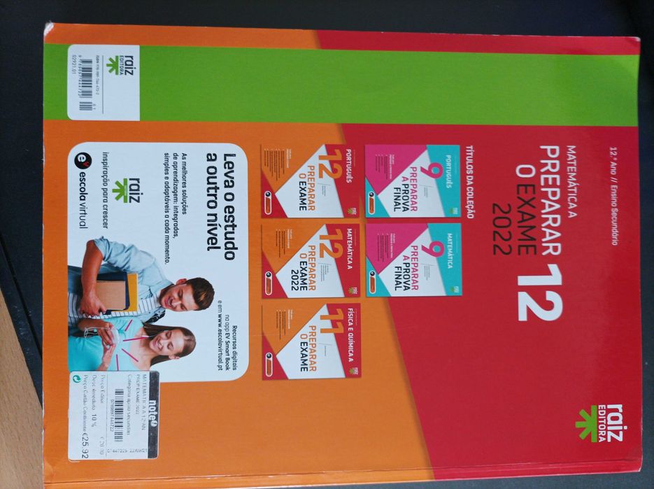 PREPARAR O EXAME - Matemática A 12º Ano
