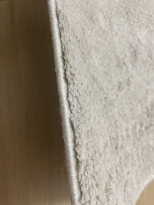 Tapete de área de luxo bege / cinzento claro 210x160