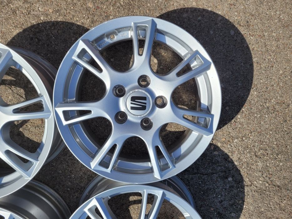 Felgi Alu Oryginał SEAT Leon Altea Toledo 5x112 15 Cali 6J ET 43