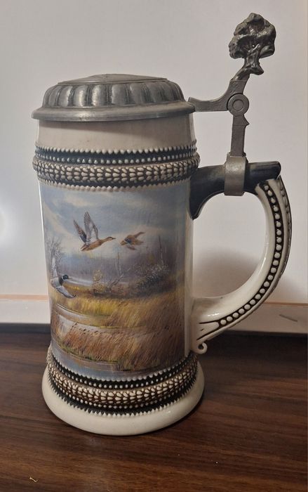 Німецький керамічний пивний кухоль