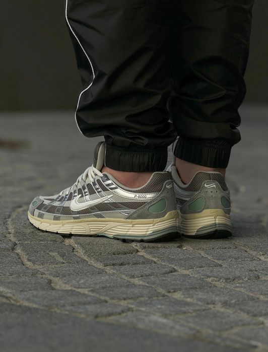 Кросівки Nike P-6000 Premium Grey Кроссовки Найк Сірі Взуття Обувь ТОП