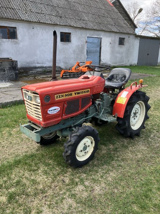 Yanmar 1510d 4x4 15km mini traktor japoński