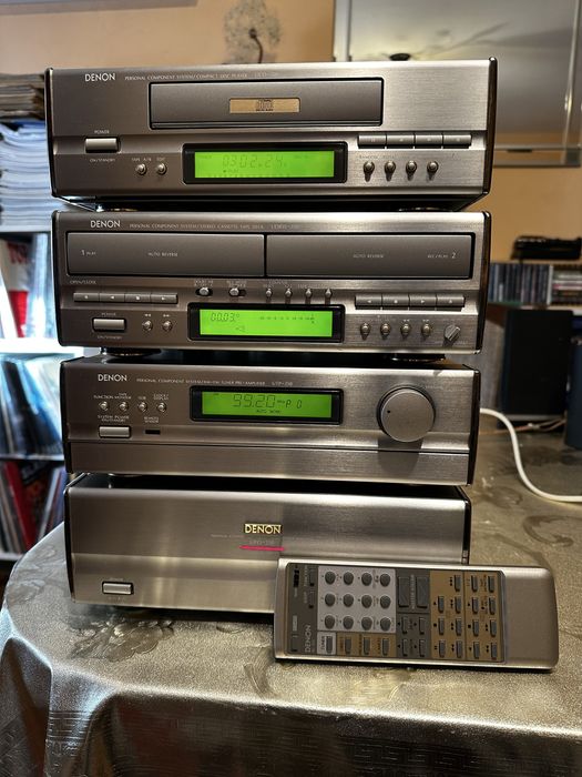 Wieża DENON upo250, utp250, udrw250, usd250 + pilot