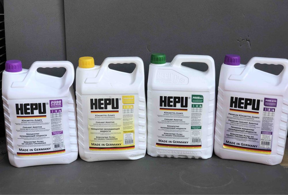 Концентрат антифриза Hepu G12 1.5L - 259/hepu G12 червоний 5л -899грн