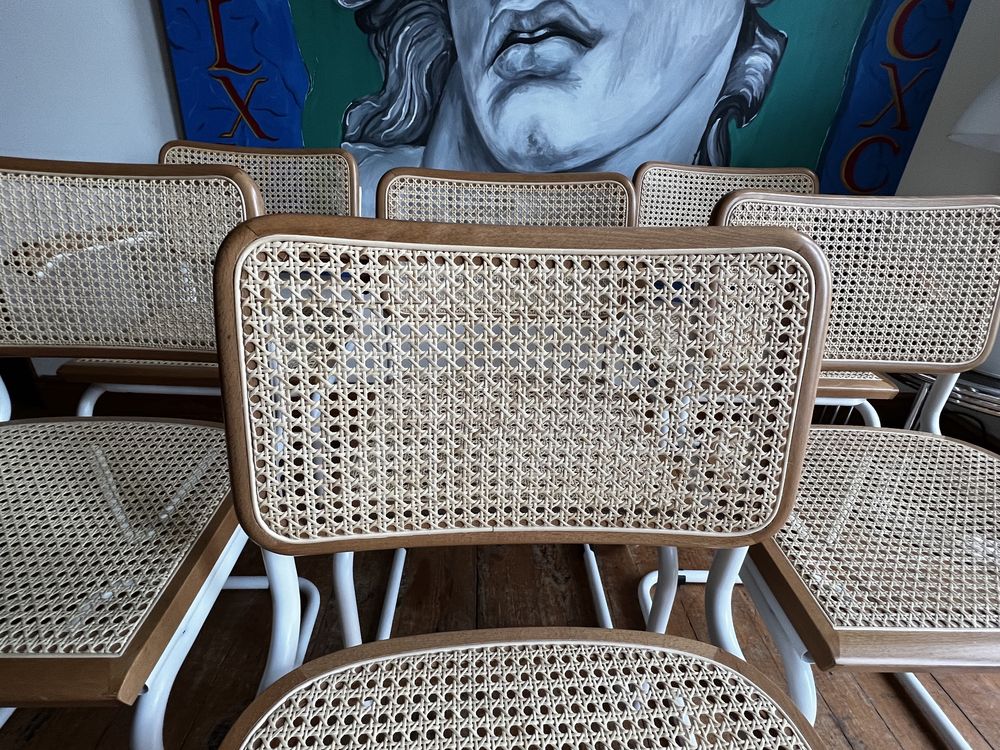 Cesca Marcel Breuer Bauhaus krzesło rattan