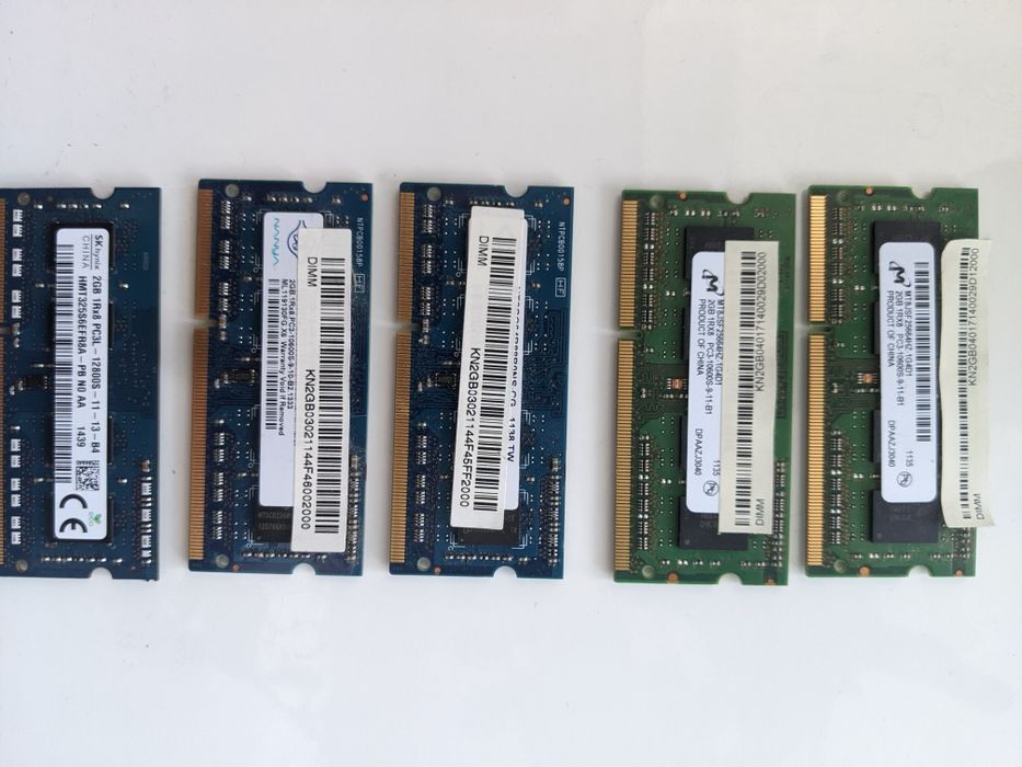 Оперативна пам'ять DDR3 2Gb до ноутбука