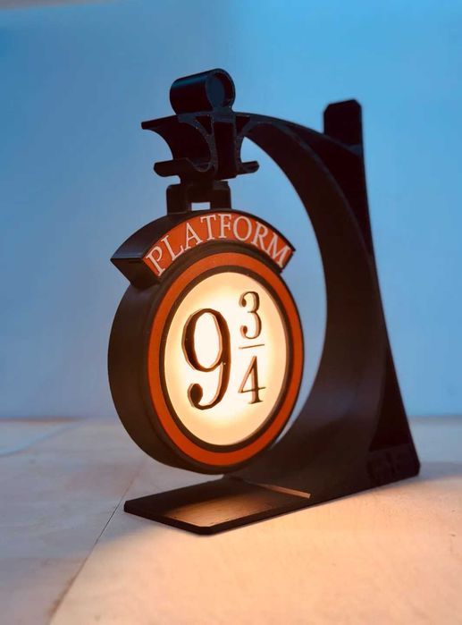 Candeeiro Decorativo Harry Potter - Plataforma 9 3/4 (Novo)