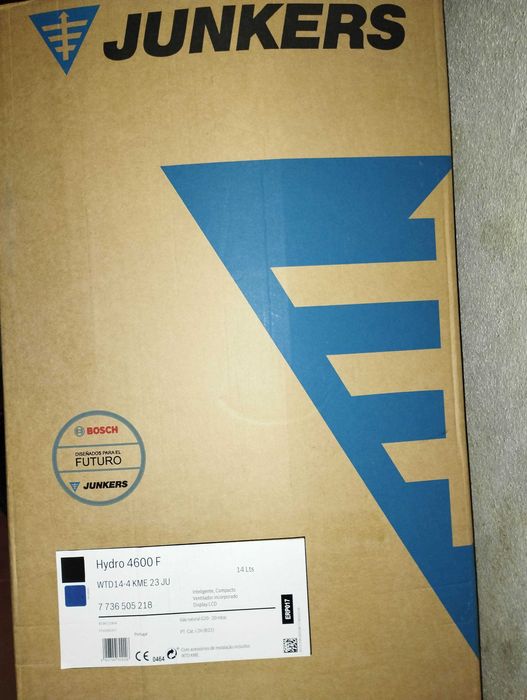 Esquentador a gás 14 LitrosJunkers (Bosh) Hydro 4600 K