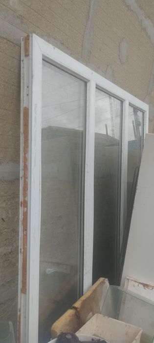 Вікно металопластикове б/у (однокамерне)