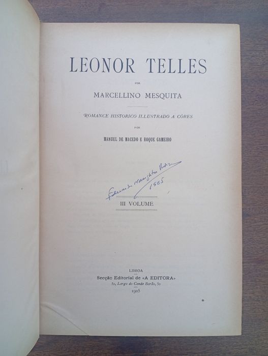 obra "Leonor Teles"