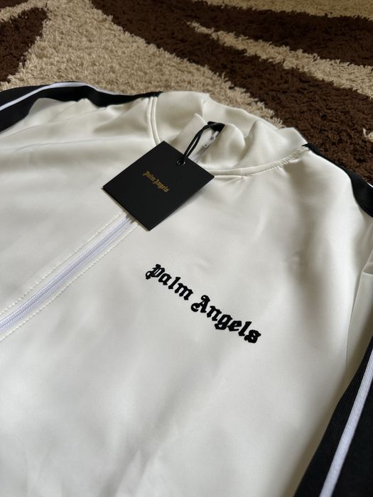 НОВА Кофта Palm Angels White | Зипка Пальм енджилс палм зіпка/світшот