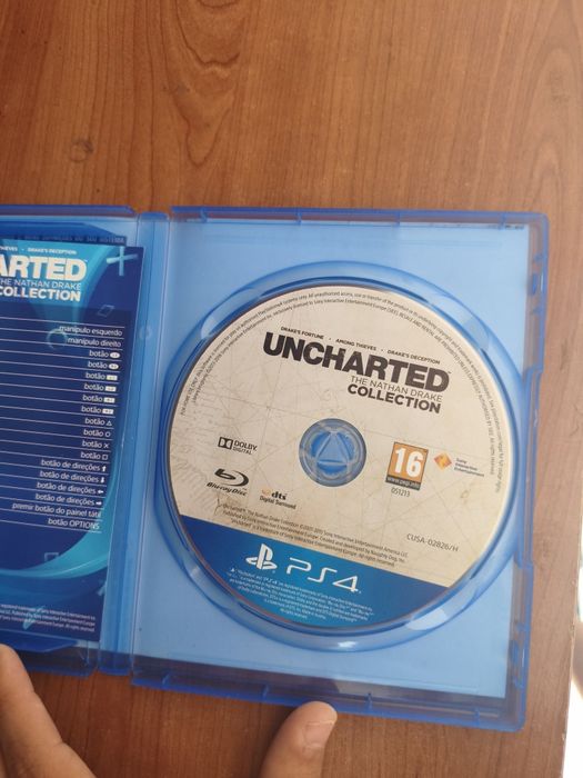 Unchartet 1,2,3 ps4 (coleção)