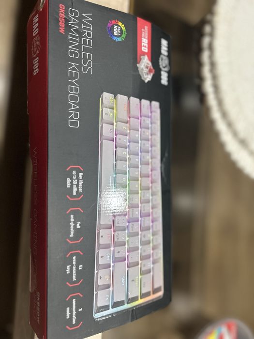 Klawiatura mechaniczna Mad Dog GK850W