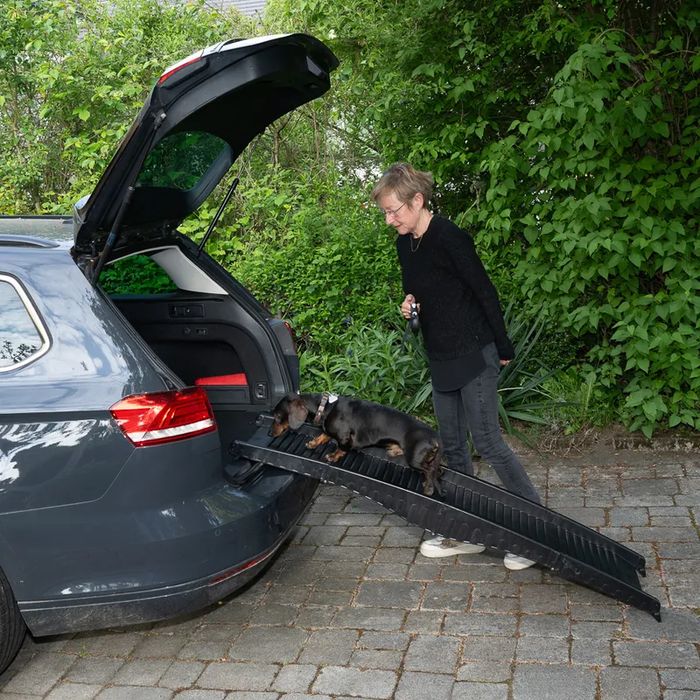 TIAKI Plastikowa Rampa dla Psa 153x40x12,5cm do 35kg