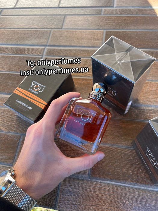 Духи парфуми Armani Stronger With You Intensely.  LUX 100 ml